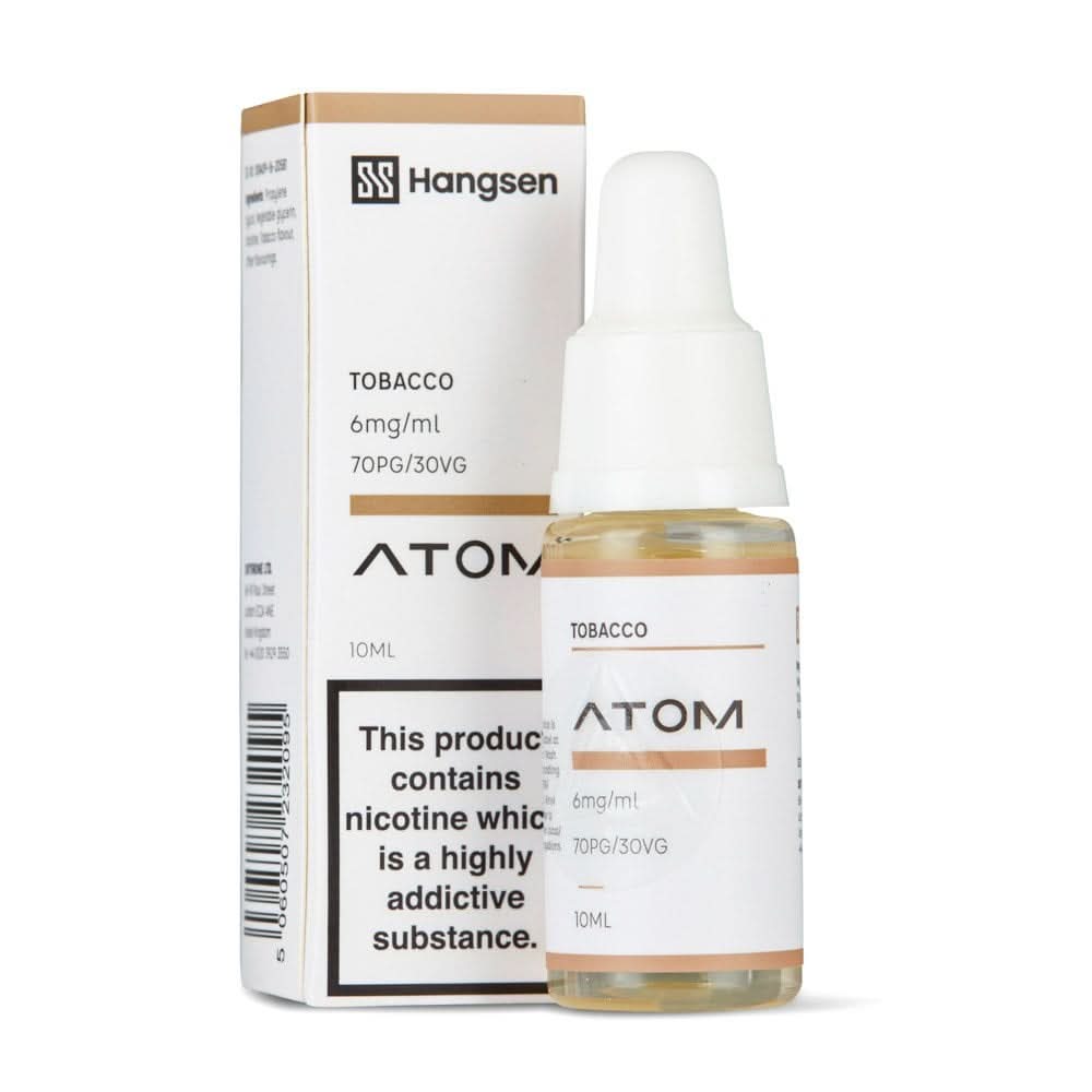 Tobacco E Liquid - Atom Series (10ml) | 18mg