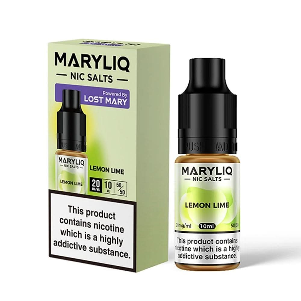 Lemon Lime E Liquid - Lost Mary Maryliq Series (10ml) | 20mg