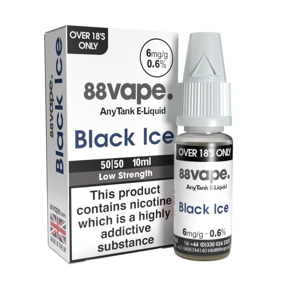 Black Ice E Liquid - Anytank Series (10ml) | 6mg