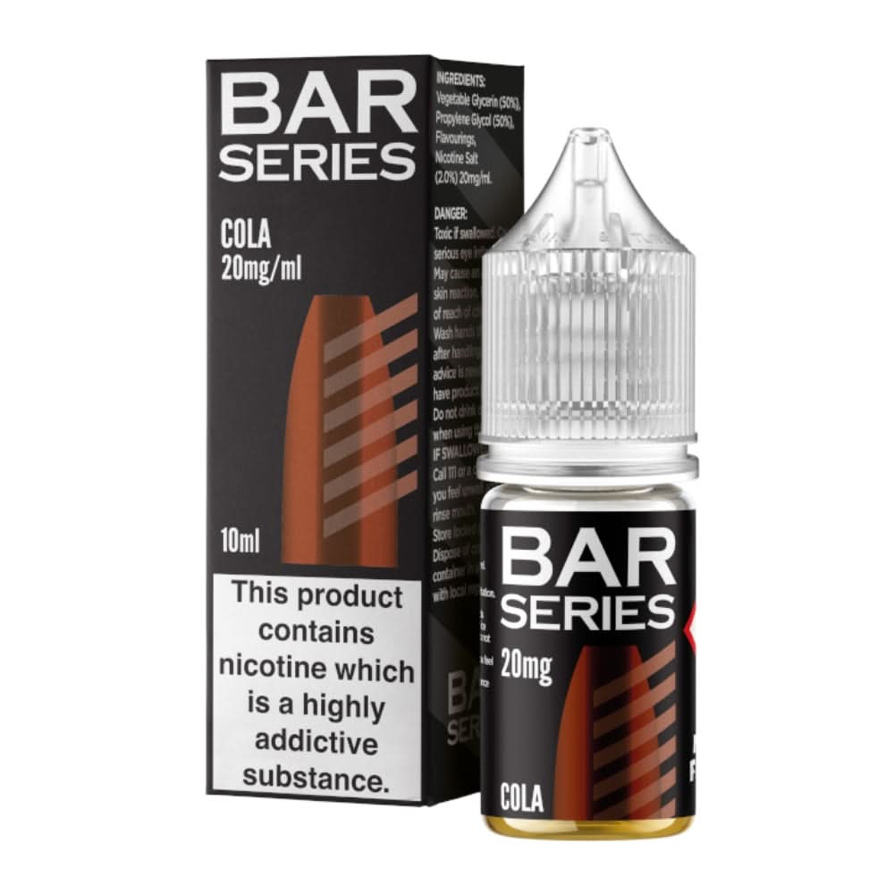 Cola Nic Salt E-Liquid by Bar Series (10ml)