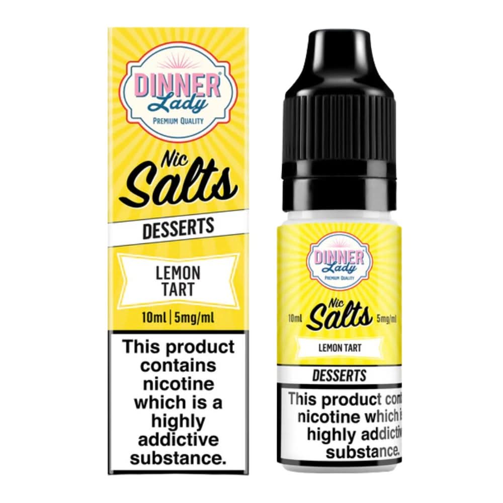 Lemon Tart Nic Salt E-Liquid by Dinner Lady (10ml)