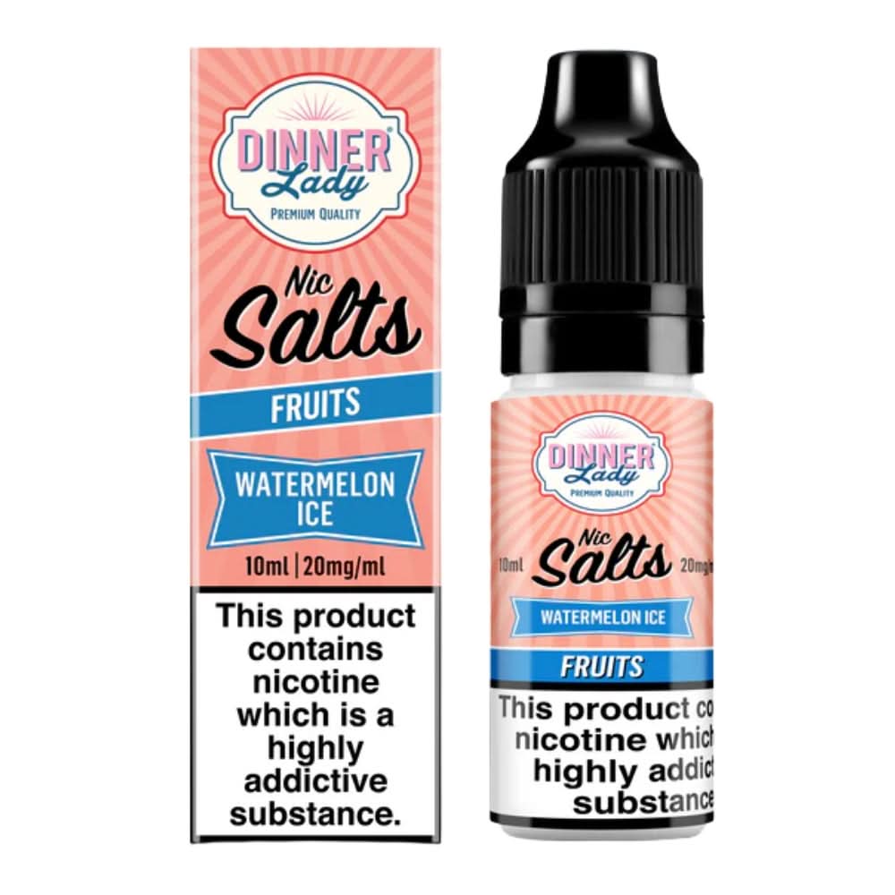 Watermelon Ice Nic Salt E-Liquid by Dinner Lady (10ml)