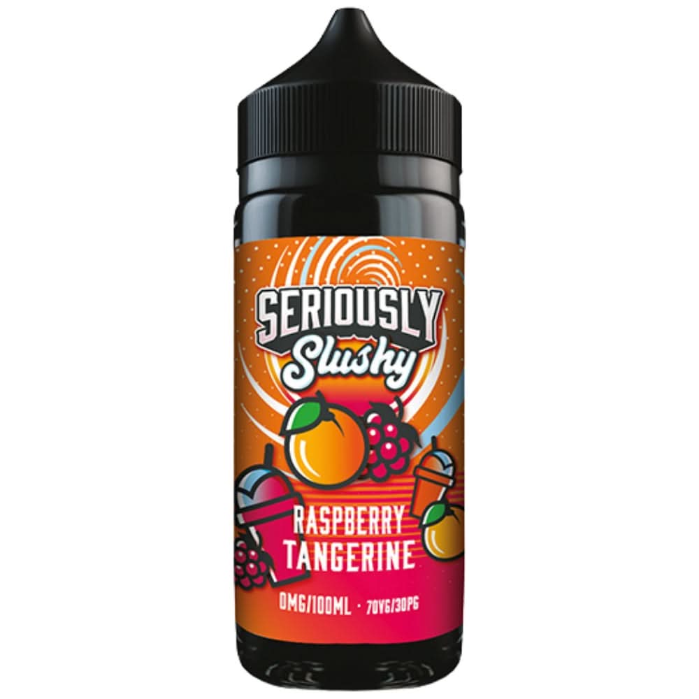 Raspberry Tangerine Shortfill E-Liquid Seriously Slushy Series by Doozy Vape Co (100ml)