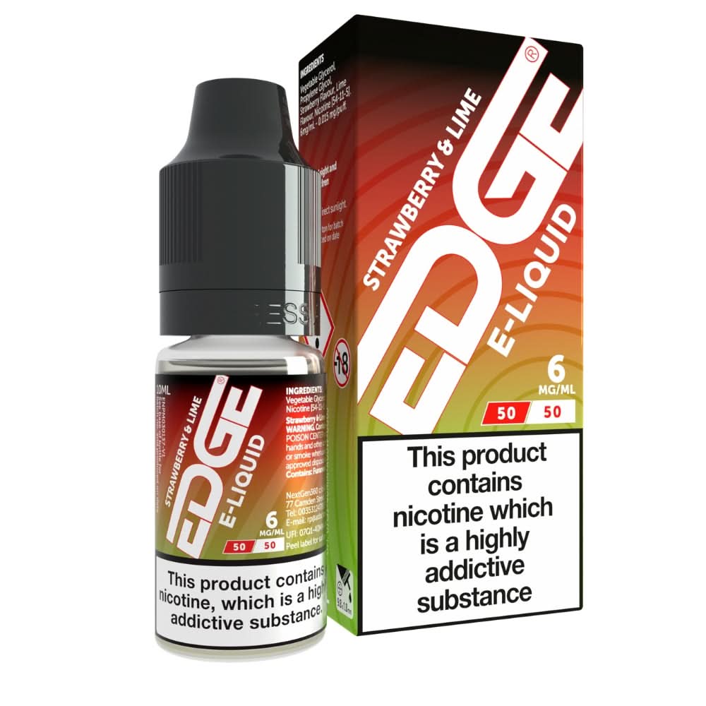 Strawberry & Lime E-Liquid by EDGE (10ml)