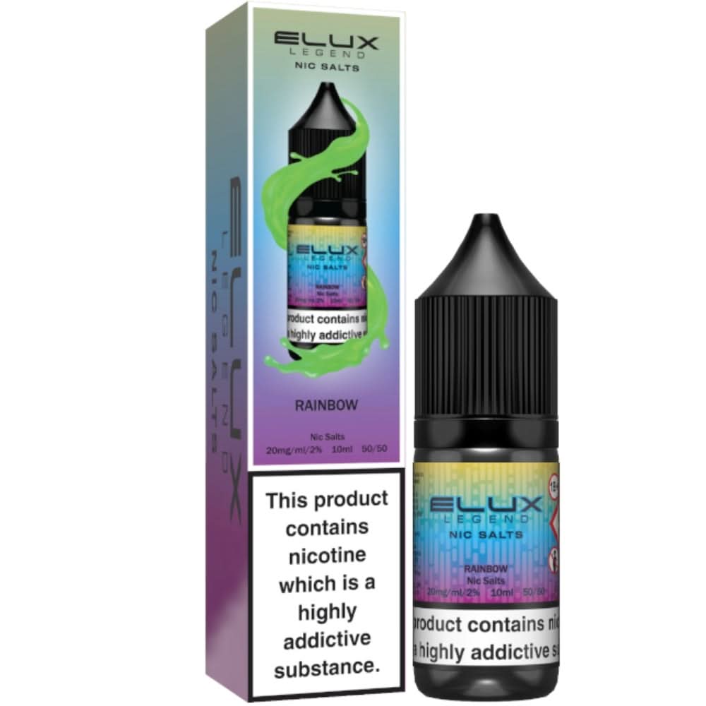 Rainbow Nic Salt E-Liquid Legend Series by ELUX (10ml)