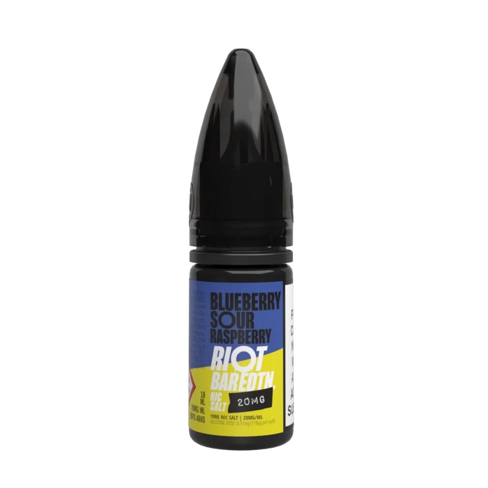 Blueberry Sour Raspberry Nic Salt E-Liquid Bar Edition by Riot Squad (10ml)