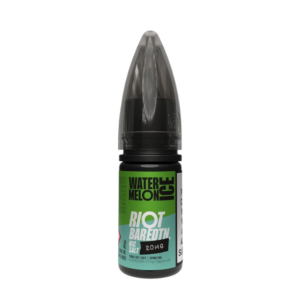 Watermelon Ice Nic Salt E-Liquid Bar Edition by Riot Squad (10ml)