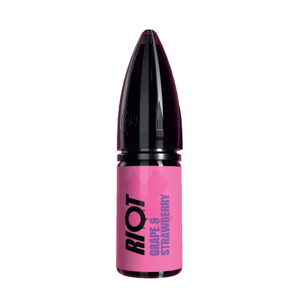 Grape & Strawberry Nic Salt E-Liquid Riot X by Riot Squad (10ml)