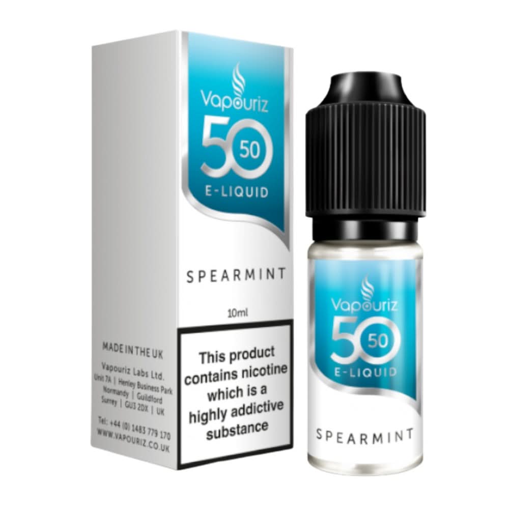 Spearmint E-Liquid 50/50 Series by Vapouriz (10ml)