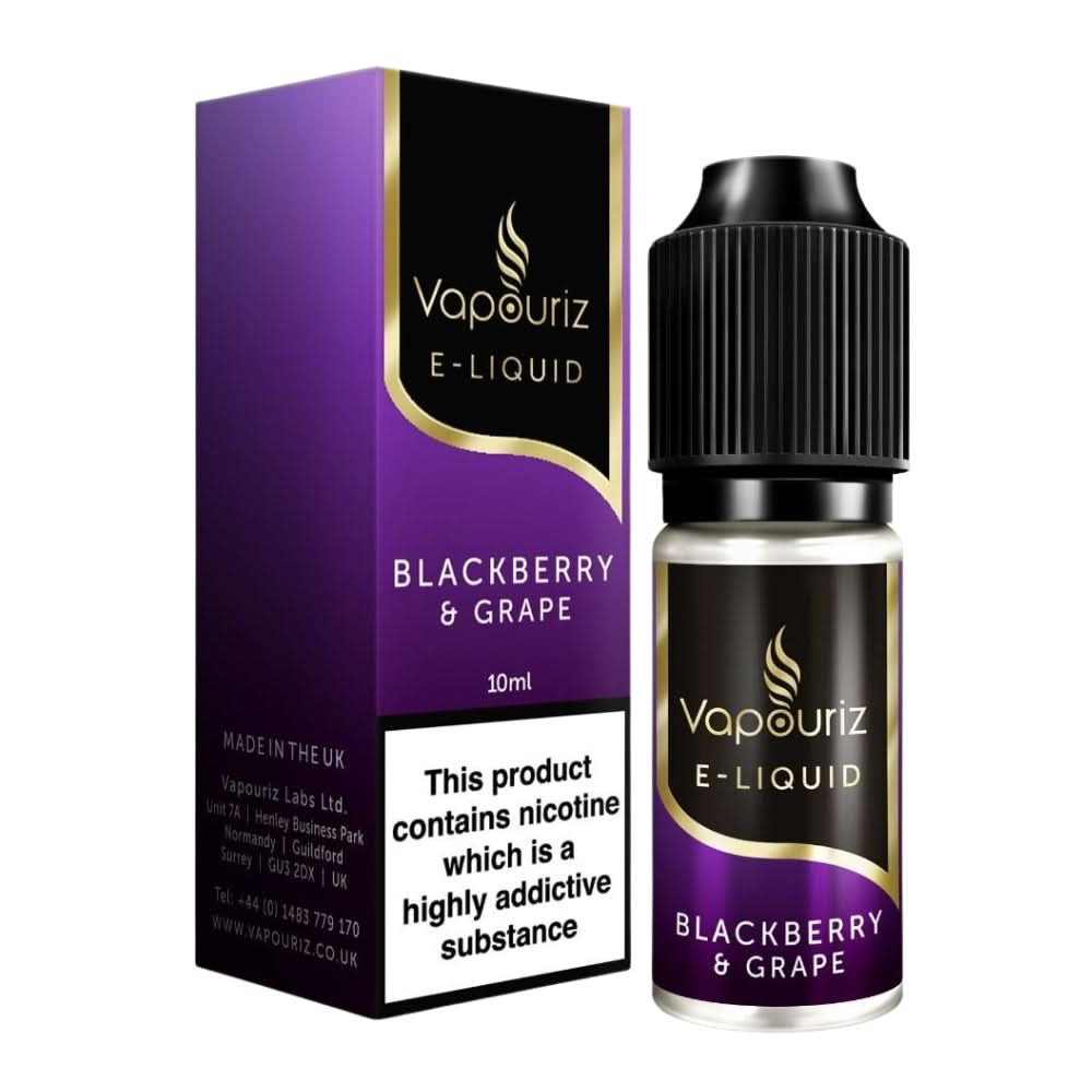 Blackberry Grape E-Liquid by Vapouriz (10ml)
