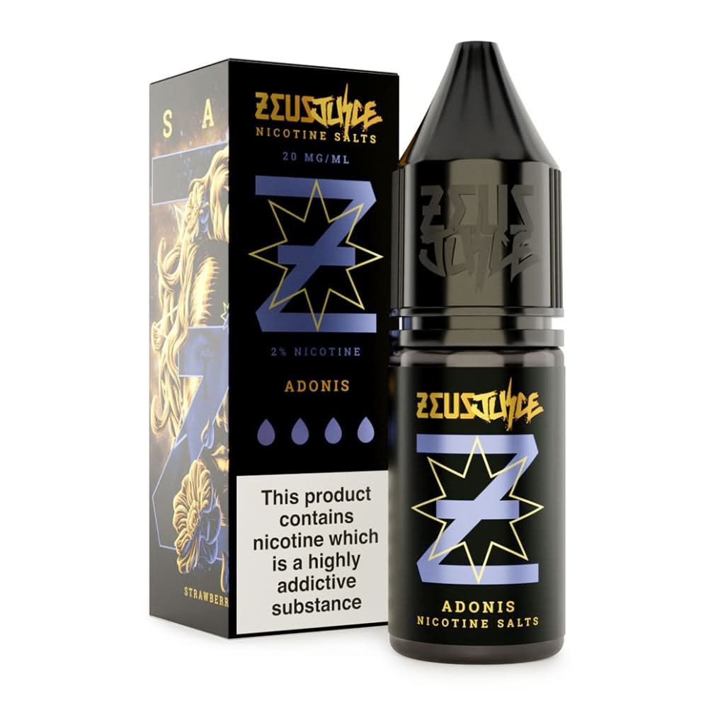 Adonis Nic Salt E-Liquid by Zeus Juice (10ml)