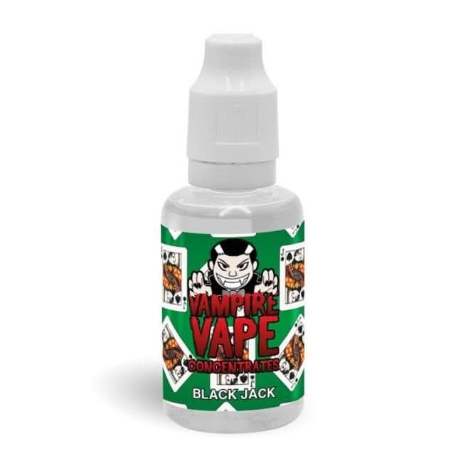 Black Jack E-Liquid Flavour Concentrate by Vampire Vape (30ml)