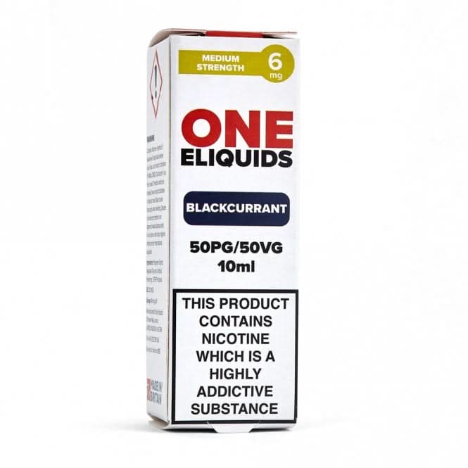Blackcurrant E-Liquid 50/50 Series by ONE E-Liquids (10ml)