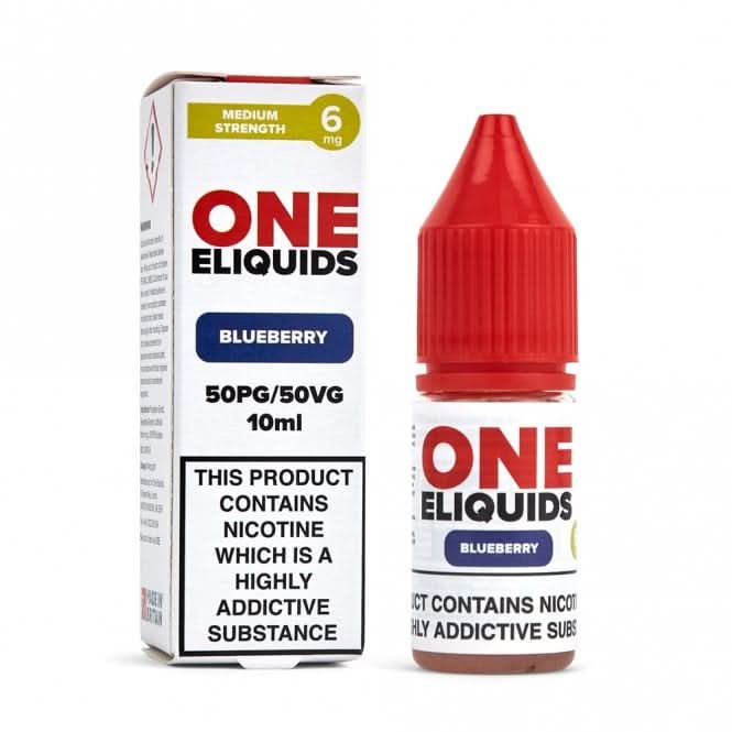 Blueberry E-Liquid 50/50 Series by ONE E-Liquids (10ml)