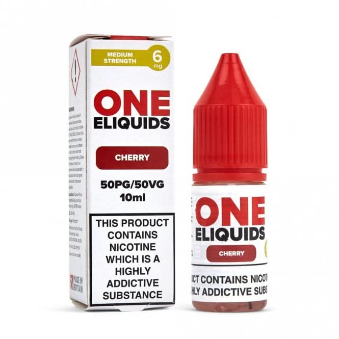 Cherry E-Liquid 50/50 Series by ONE E-Liquids (10ml)