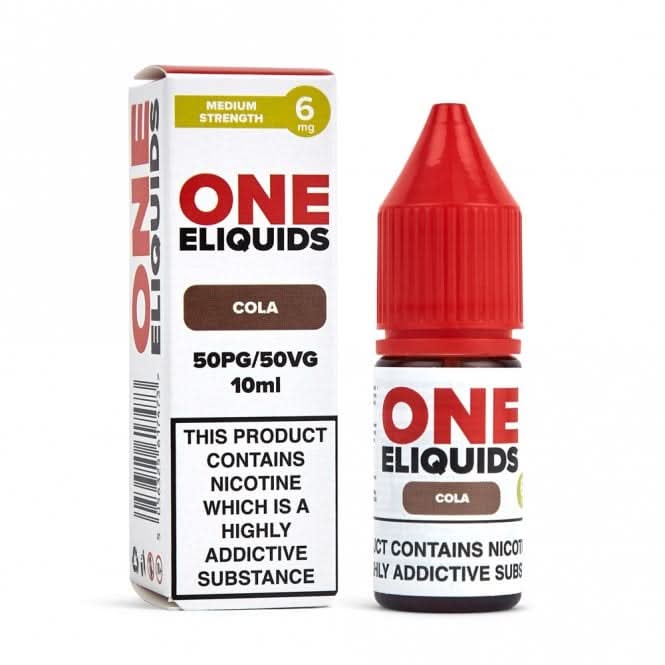 Cola E-Liquid 50/50 Series by ONE E-Liquids (10ml)