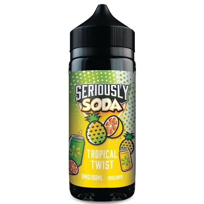 Tropical Twist Shortfill E-Liquid Seriously Soda Series by Doozy Vape Co (100ml)