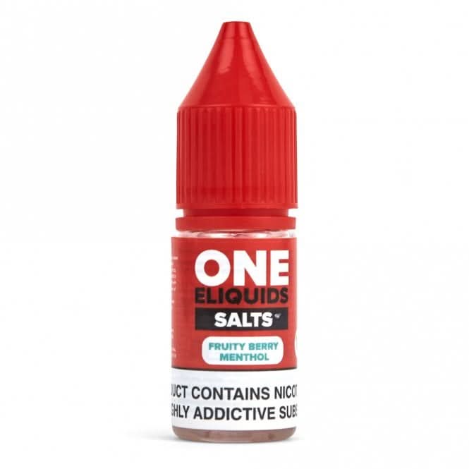 Fruity Berry Menthol Nic Salt E-Liquid by ONE E-Liquids (10ml)