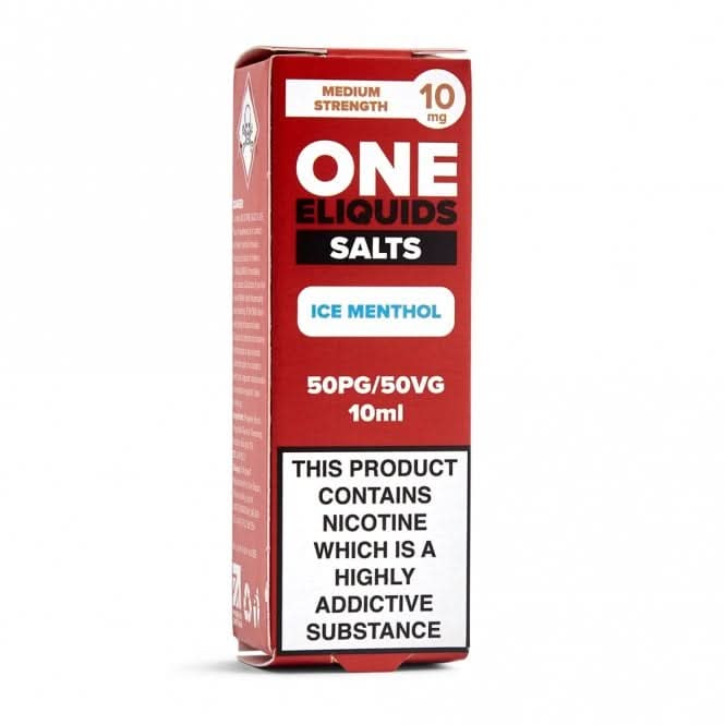 Ice Menthol Nic Salt E-Liquid by ONE E-Liquids (10ml)