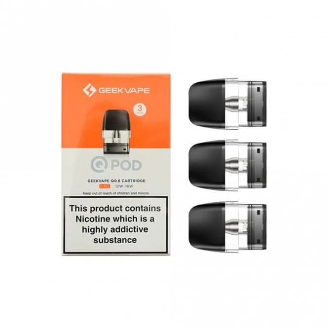 Q Replacement Pods by GeekVape (3 Pack)