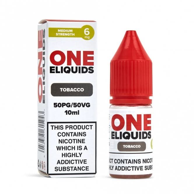 Tobacco E-Liquid 50/50 Series by ONE E-Liquids (10ml)