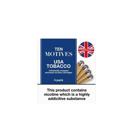 USA Tobacco Replacement Cartridges (4 pack) | 20mg
