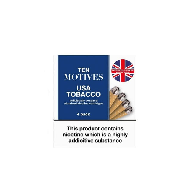 USA Tobacco Replacement Cartridges (4 pack) | 20mg