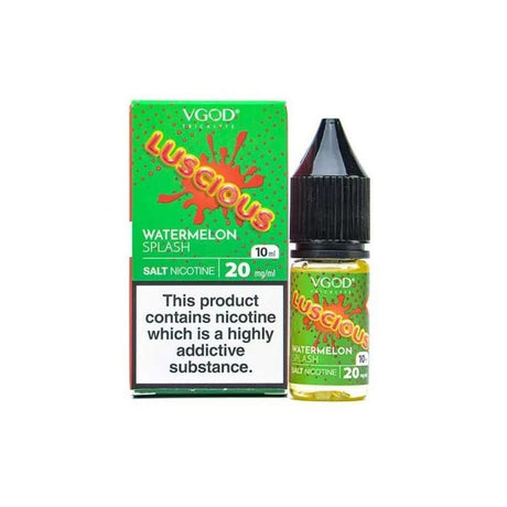 Luscious Watermelon Splash Nic Salt E Liquid (10ml) | 20mg
