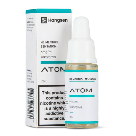Menthol Sensation E Liquid - Atom Series (10ml) | 18mg