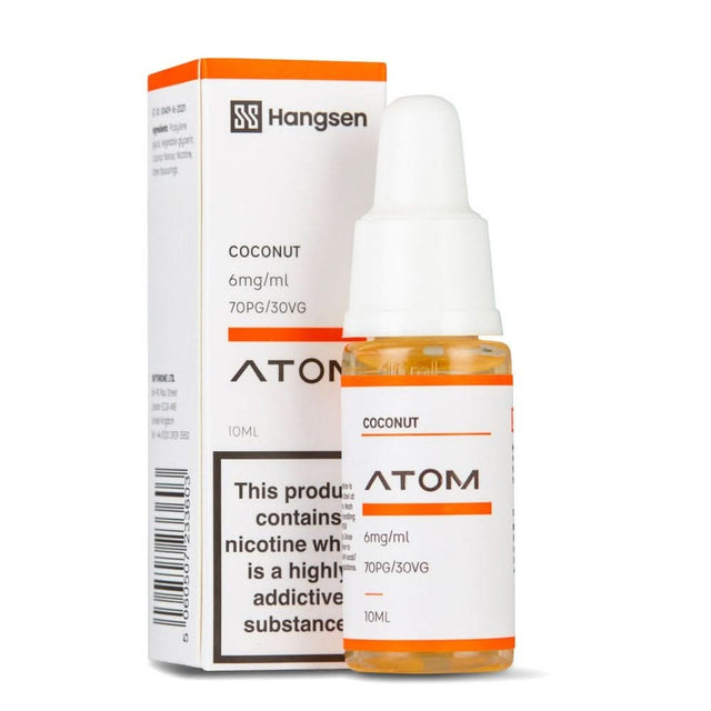 Coconut E Liquid - Atom Series (10ml) | 18mg