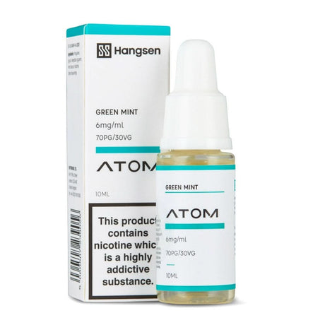 Green Mint E Liquid - Atom Series (10ml) | 18mg