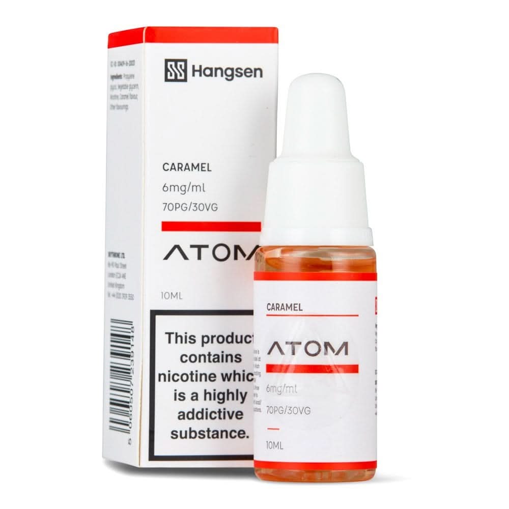 Caramel E Liquid - Atom Series (10ml) | 18mg