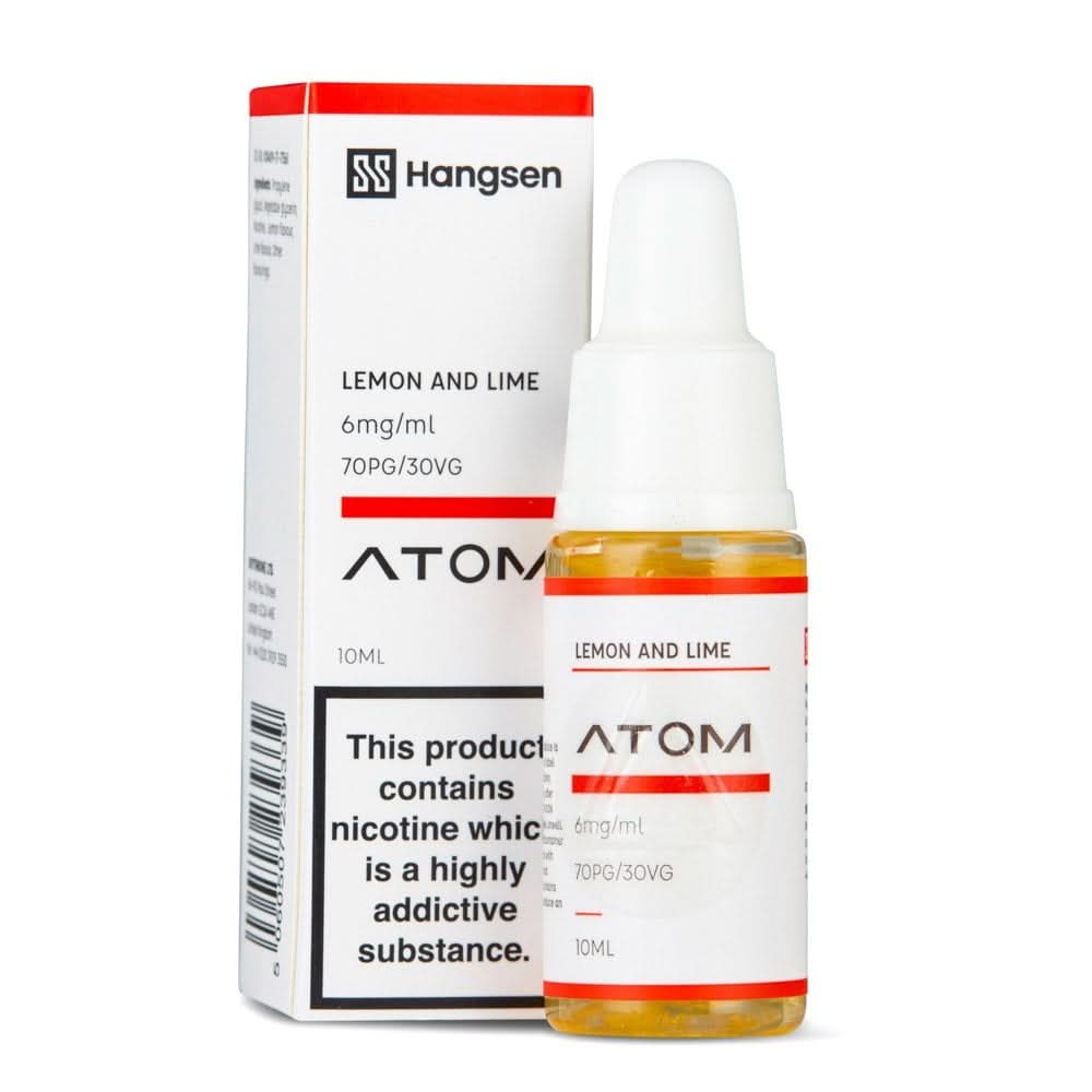 Lemon & Lime E Liquid - Atom Series (10ml) | 18mg
