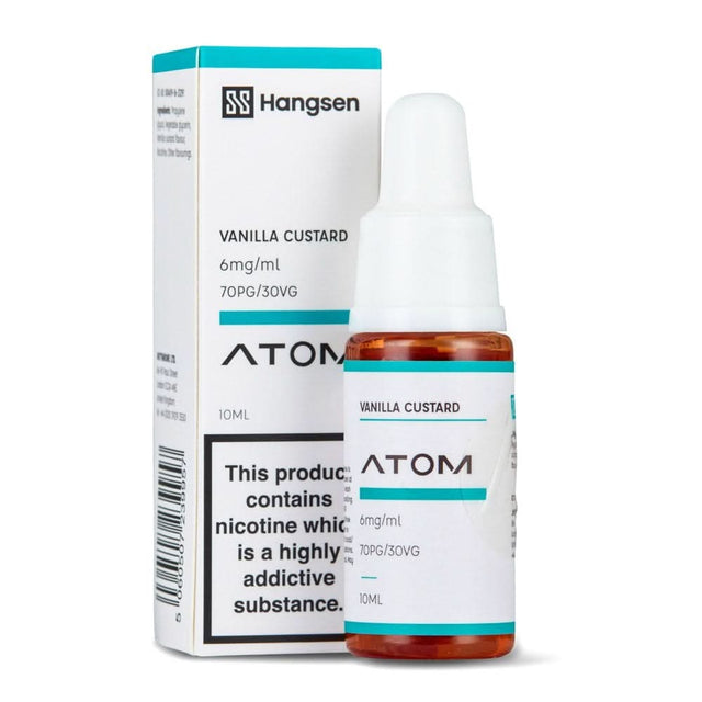 Vanilla Custard E Liquid - Atom Series (10ml) | 18mg