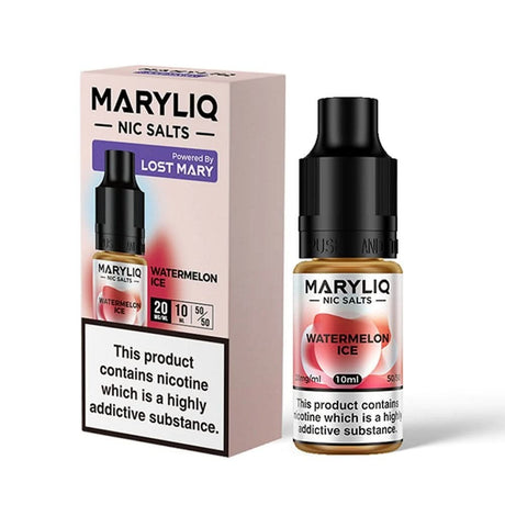 Watermelon Ice E Liquid - Lost Mary Maryliq Series (10ml) | 20mg
