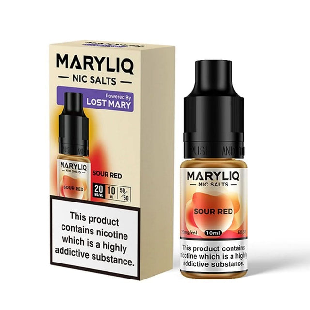 Sour Red E Liquid - Lost Mary Maryliq Series (10ml) | 20mg