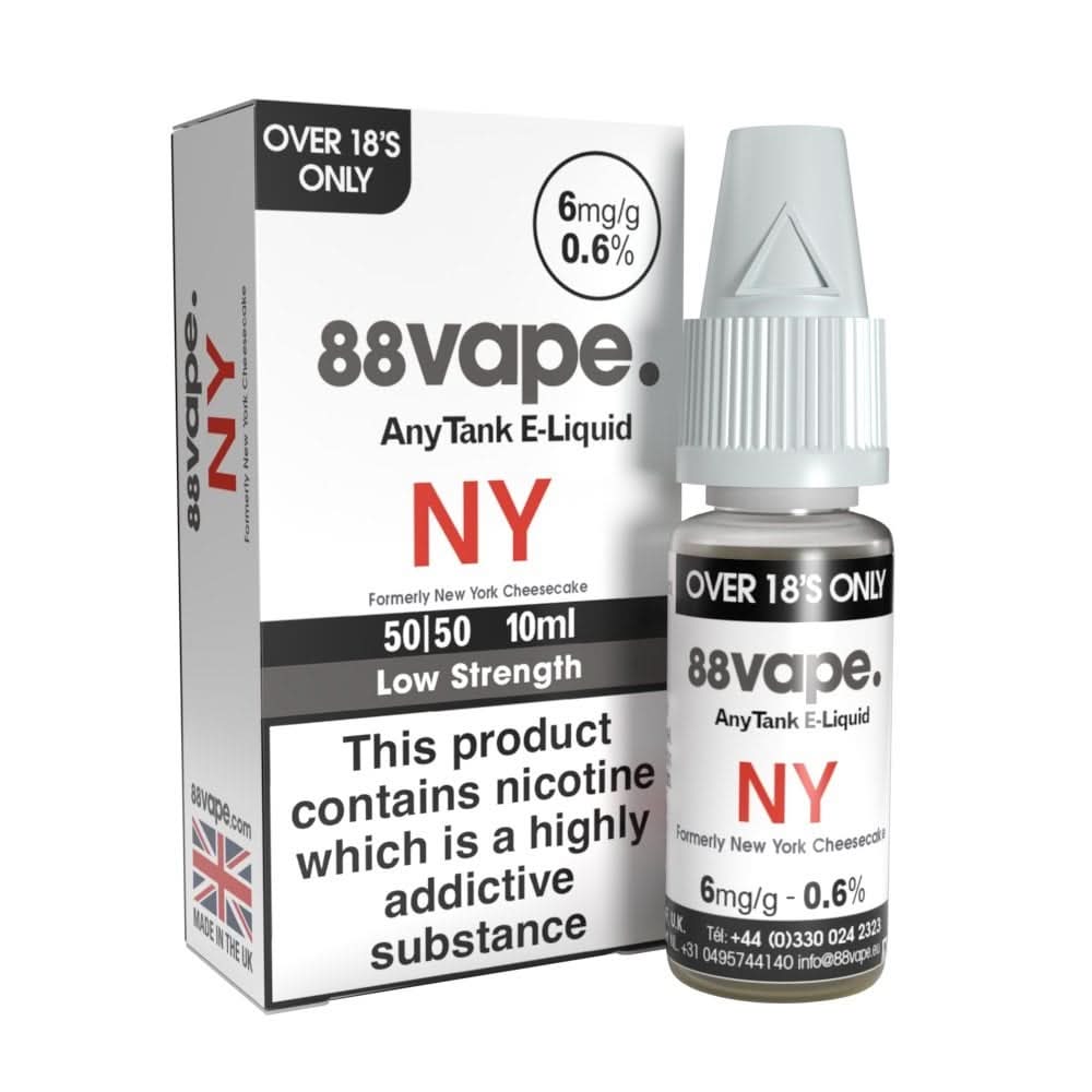 NY (New Yorker) E Liquid - AnyTank Series (10ml) | 11mg