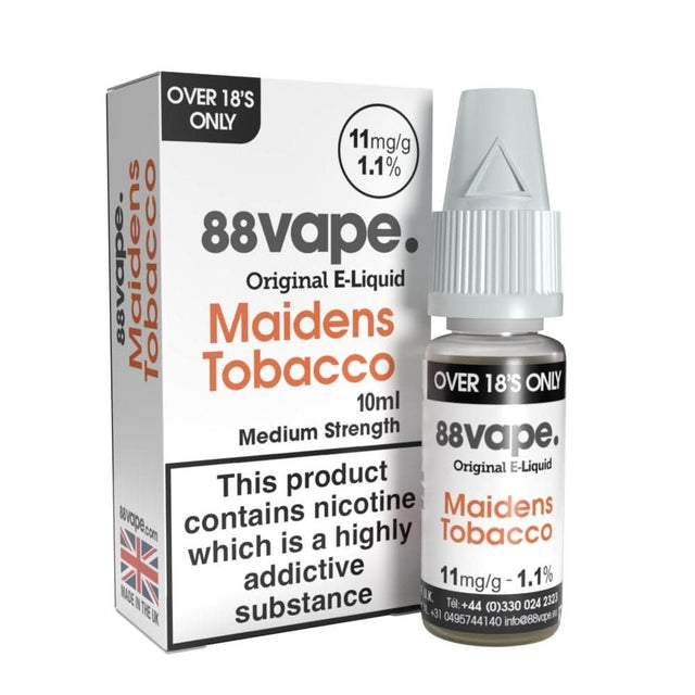 Maidens Tobacco E liquid (10ml) | 16mg