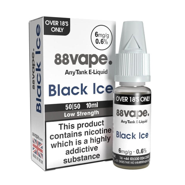 Black Ice E Liquid - Anytank Series (10ml) | 6mg