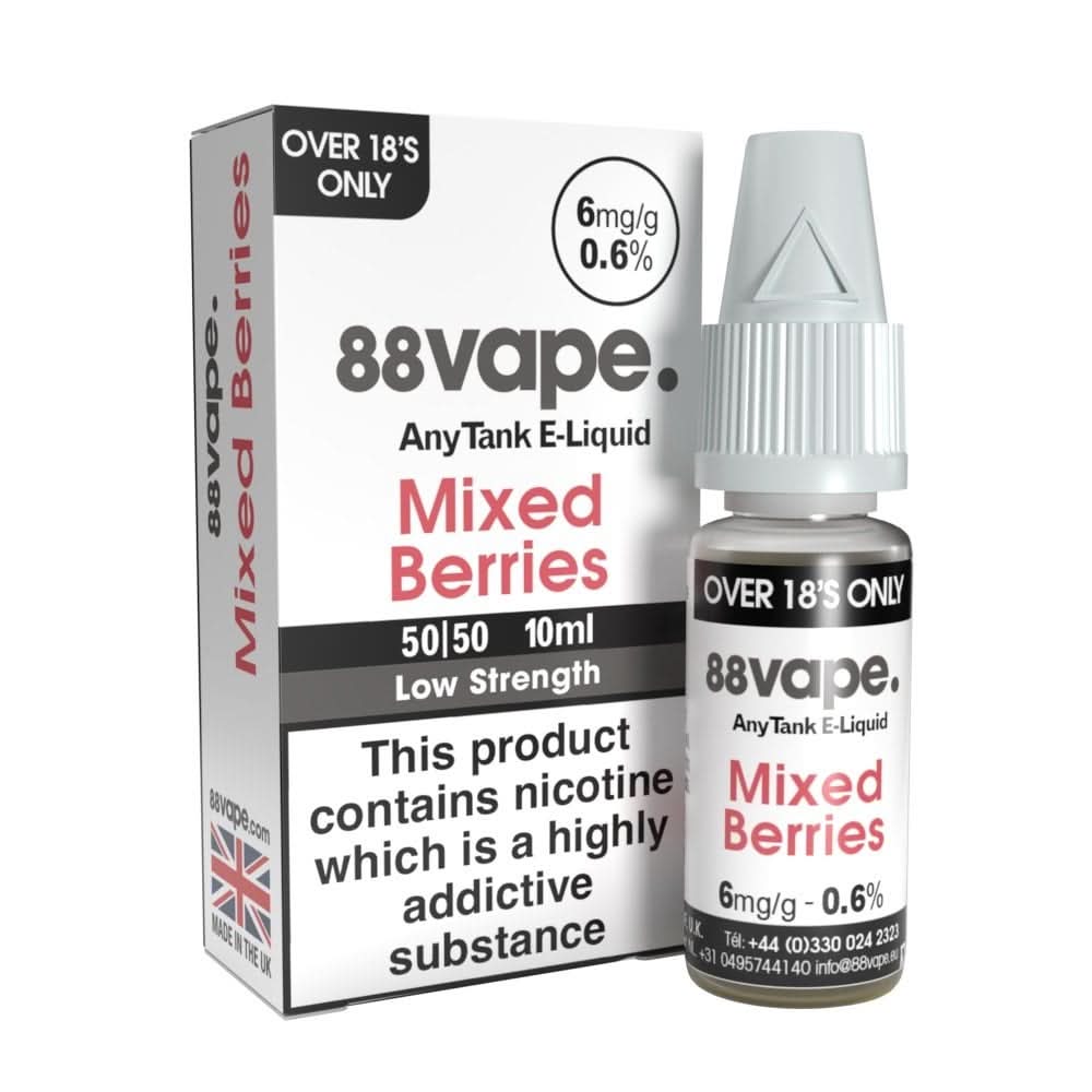 Mixed Berries E Liquid - Anytank Series (10ml) | 6mg