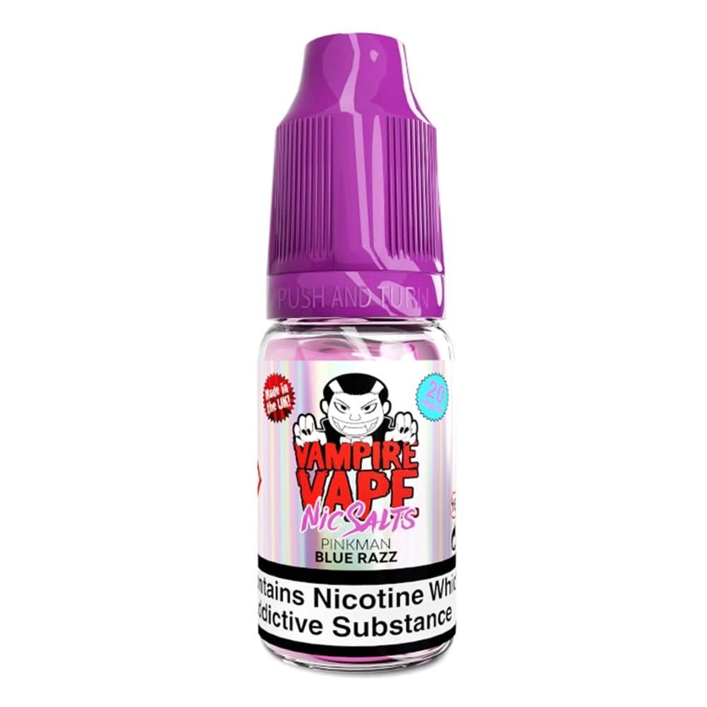 Pinkman Blue Razz Nic Salts E Liquid (10ml) | 20mg