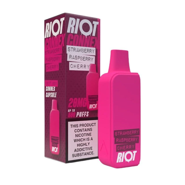 Strawberry Raspberry Cherry Nic Salt E Liquid Pod | 20mg