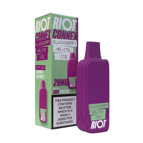 Blackberry Mojito Ice Nic Salt E Liquid Pod | 20mg