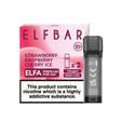 Strawberry Raspberry Cherry Ice Nic Salt E Liquid Pods - Elfa Series (2 x 2ml) | 20mg