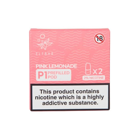 Pink Lemonade Mate P1 Nic Salt E Liquid Pods (2 x 2ml) | 20mg