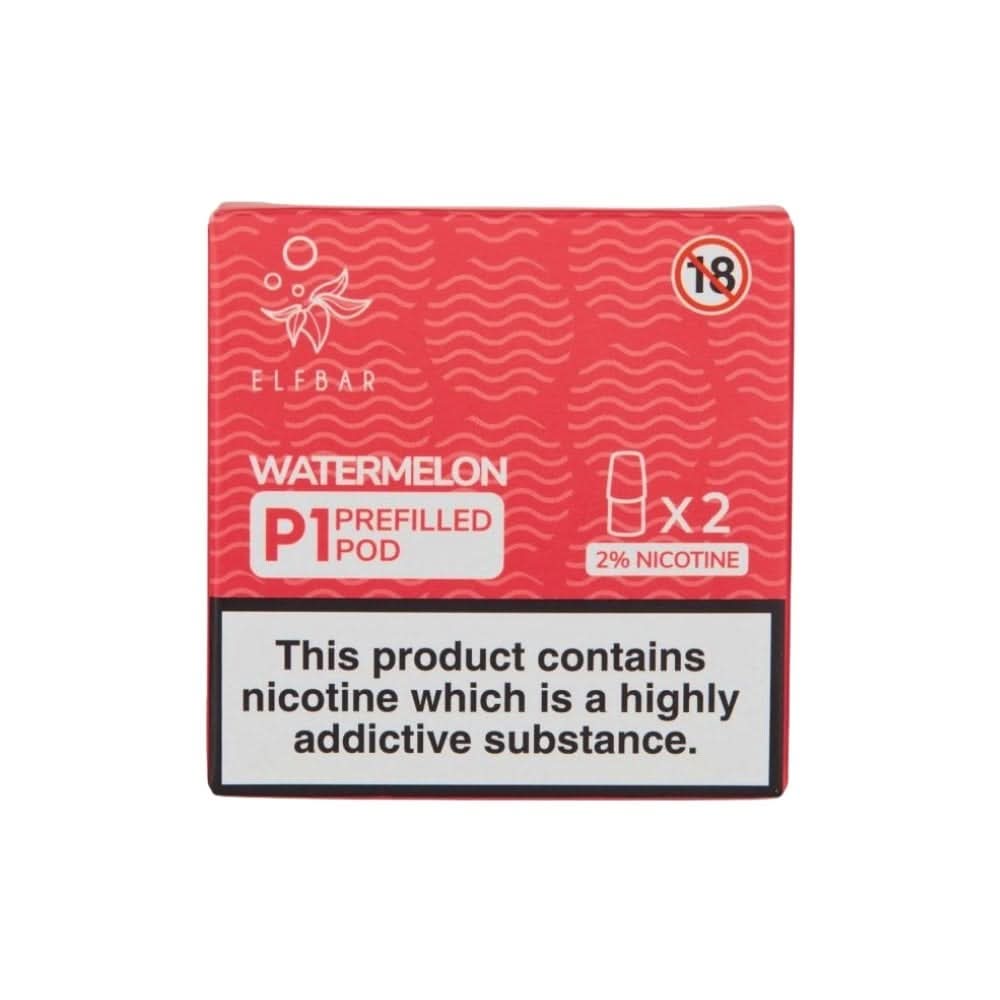 Watermelon Mate P1 Nic Salt E Liquid Pods (2 x 2ml) | 20mg