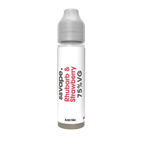 Rhubarb & Strawberry E Liquid - Add Nic Series (50ml Shortfill)