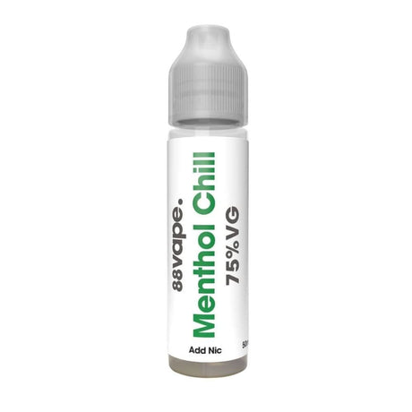Menthol Chill E Liquid - Add Nic Series (50ml Shortfill)