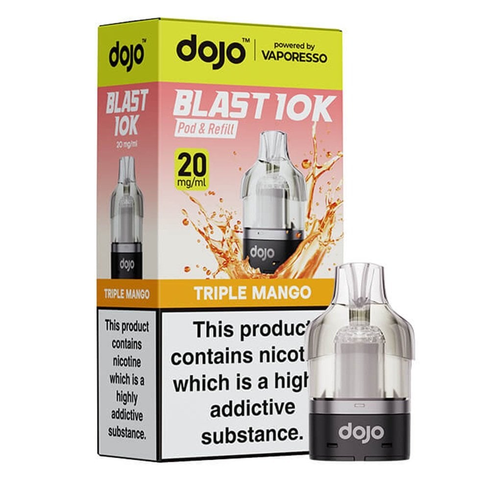 Dojo Blast 10K Triple Mango Prefilled Pods