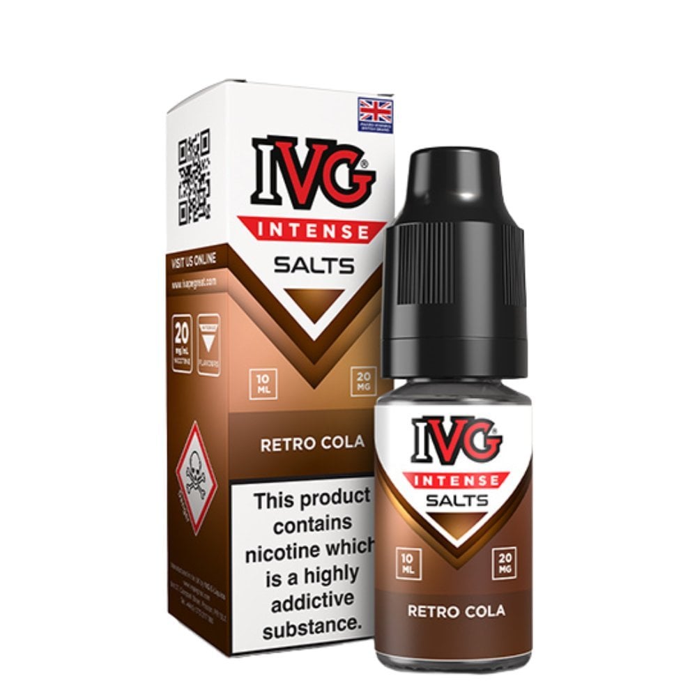 Retro Cola Nic Salts E-Liquid Intense Salts Series by IVG (10ml)